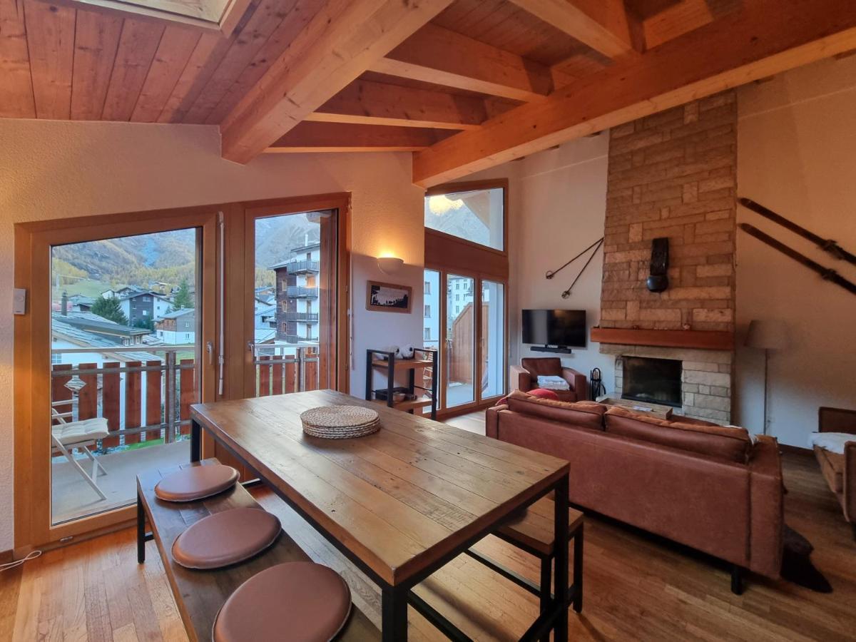 Haus Serac Saas-Fee Bagian luar foto