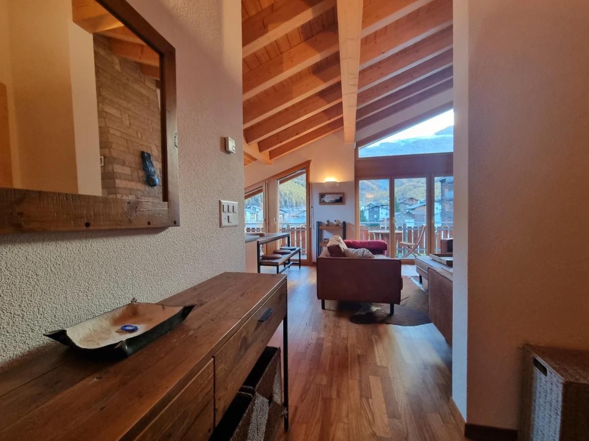 Haus Serac Saas-Fee Bagian luar foto