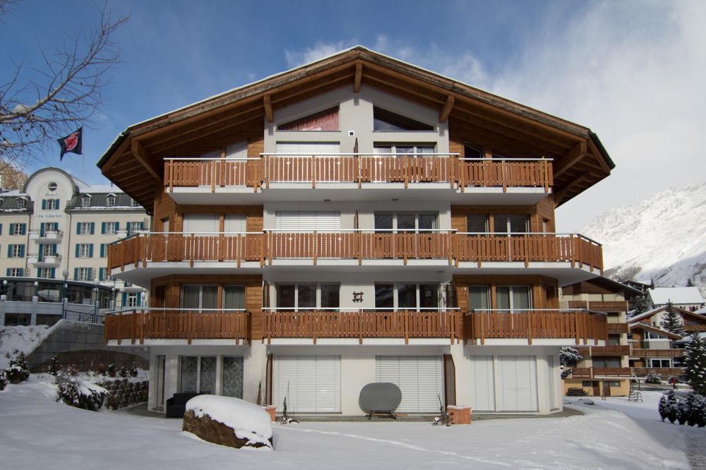 Haus Serac Saas-Fee Bagian luar foto